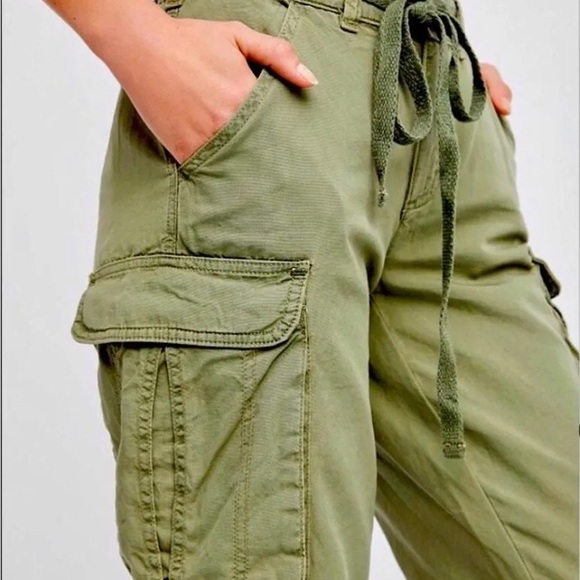 Free People Olive Green Pants - Picture 10 of 11